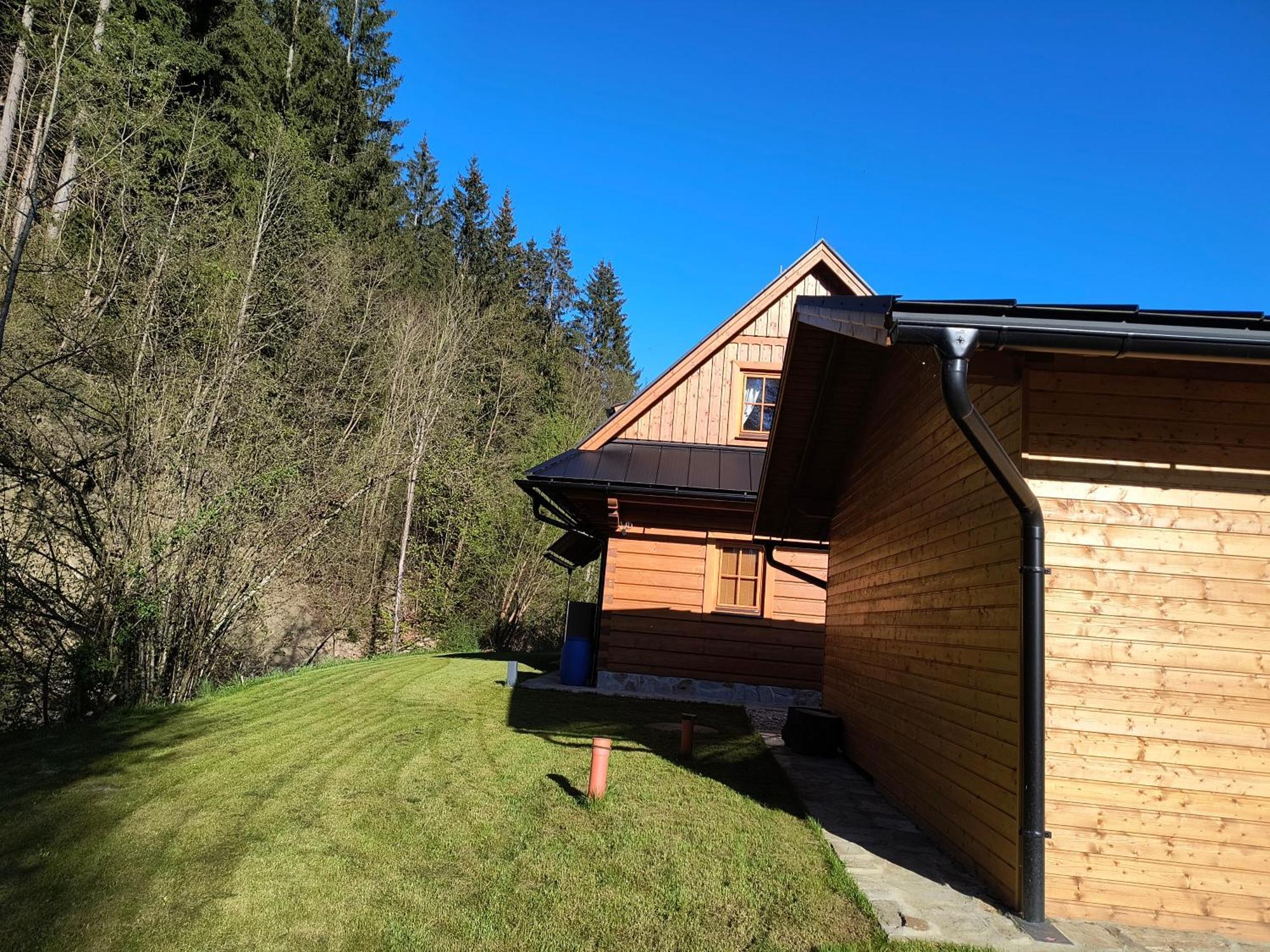Roubenka U Potoka Villa Velké Karlovice Buitenkant foto
